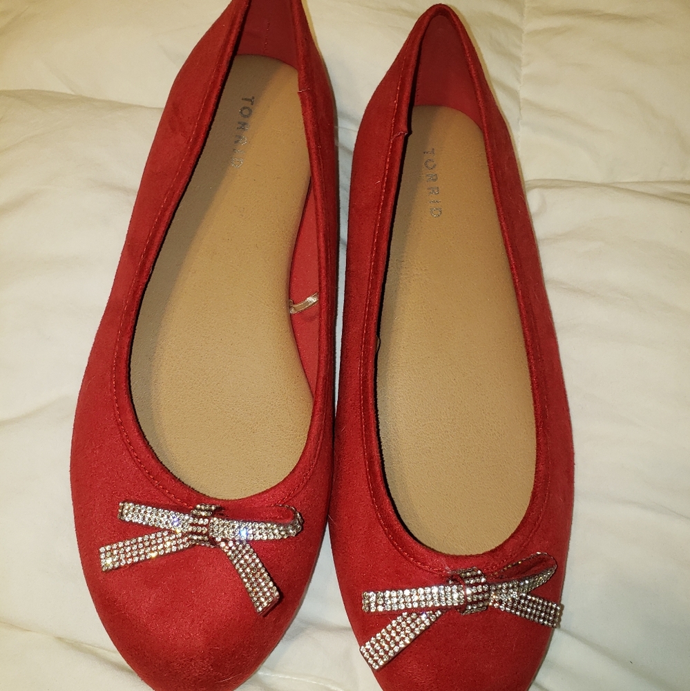TORRID  ballerina flats. Size 11. New, no tags